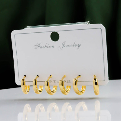 Set de candongas en Covergold Rodinado