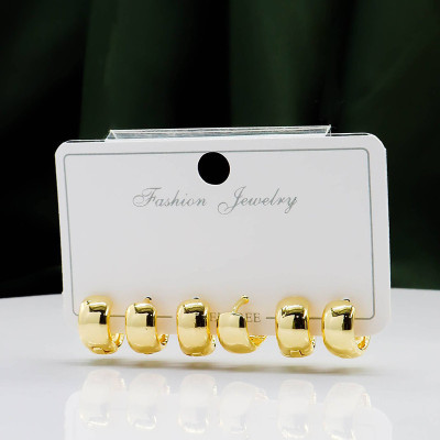 Set de candongas en Covergold Rodinado