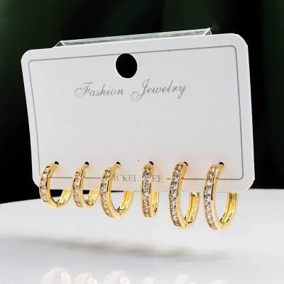 Set de candongas en Covergold Rodinado