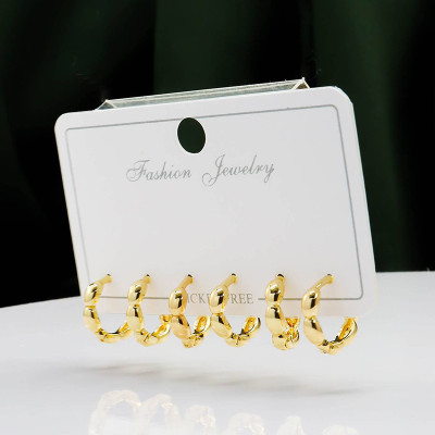 Aretes en Covergold Rodinado