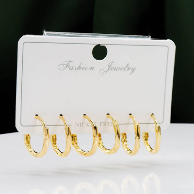 Aretes en Covergold Rodinado