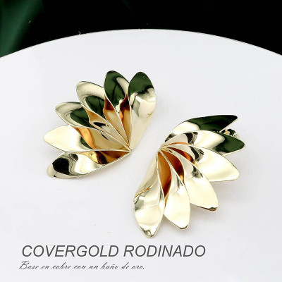 Aretes en Covergold Rodinado