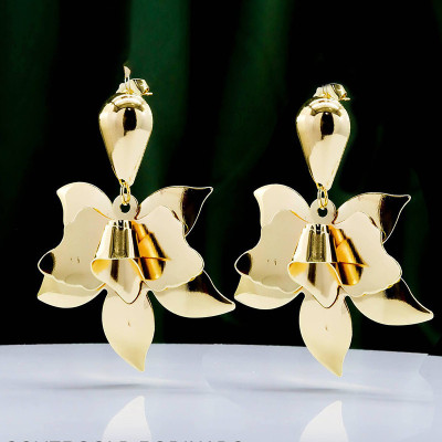 Aretes en Covergold Rodinado