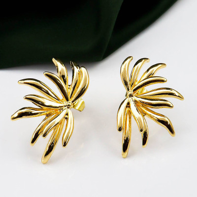Aretes en Covergold Rodinado