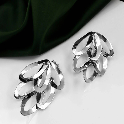 Aretes en Covergold Rodinado