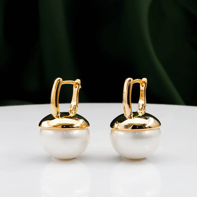 Aretes en Covergold Rodinado