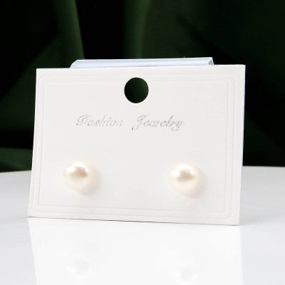 Aretes en Perla Natural de Rio