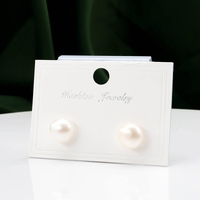 Aretes en Perla Natural de Rio