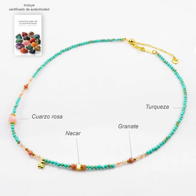 Collar en piedra natural
