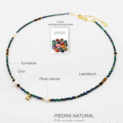 Collar en piedra natural