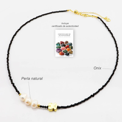 Collar en piedra natural