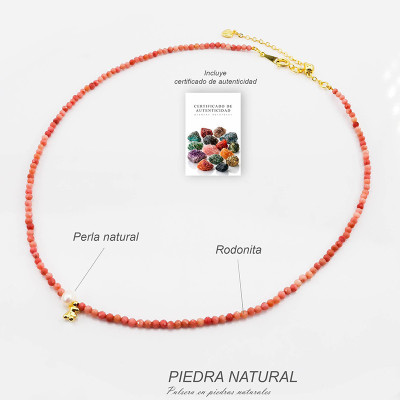 Collar en piedra natural