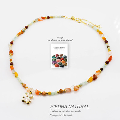 Collar en piedra natural