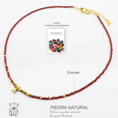Collar en piedra natural