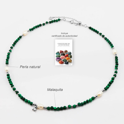 Collar en piedra natural