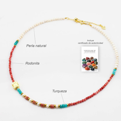 Collar en piedra natural