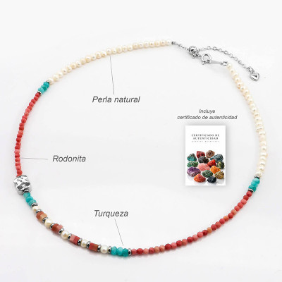 Collar en piedra natural