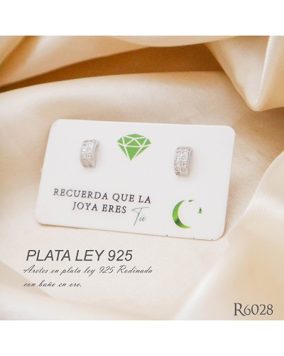 Aretes En Plata Ley 925