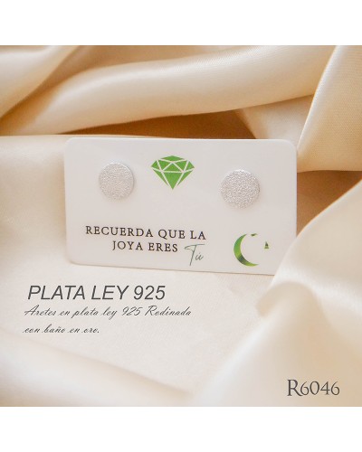 Aretes En Plata Ley 925