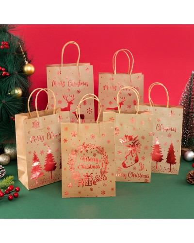 Bolsa de kraft metalizada paquete x 12