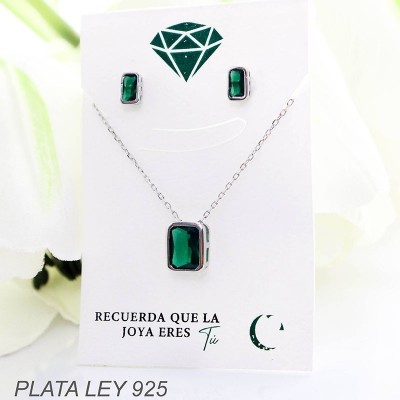 Set en plata ley 925