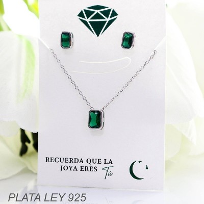Set en plata ley 925