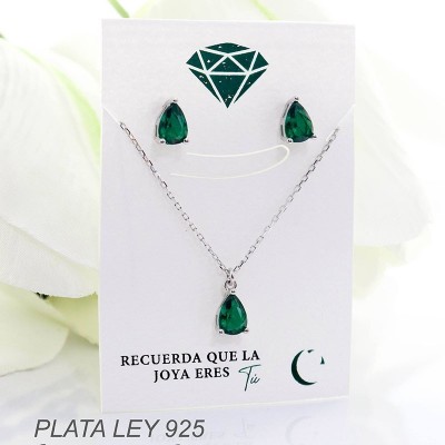 Set en plata ley 925