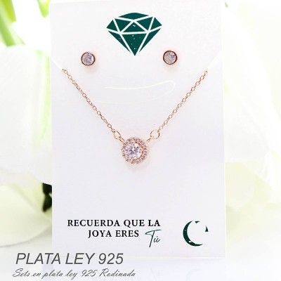 Set en plata ley 925