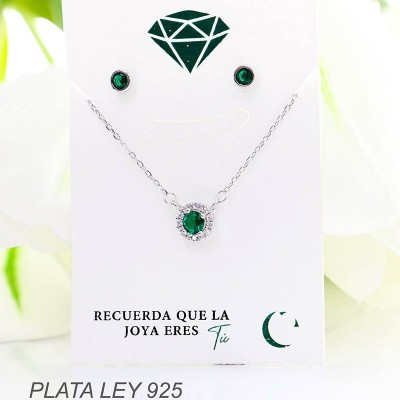 Set en plata ley 925
