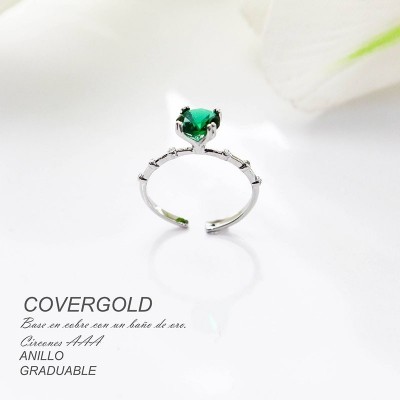 Anillo ajustable en covergold