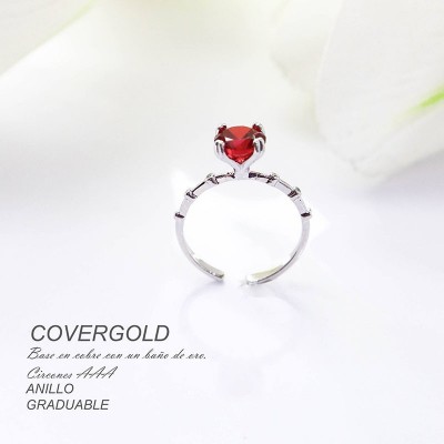 Anillo ajustable en covergold