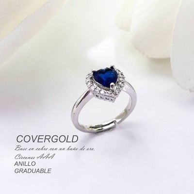 Anillo ajustable en covergold