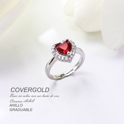 Anillo ajustable en covergold