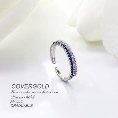 Anillo ajustable en covergold
