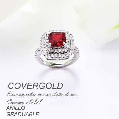 Anillo ajustable en covergold