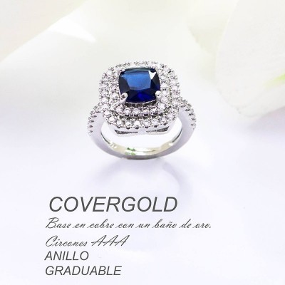 Anillo ajustable en covergold