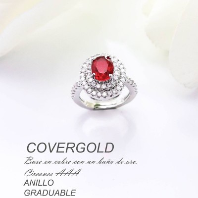 Anillo ajustable en covergold