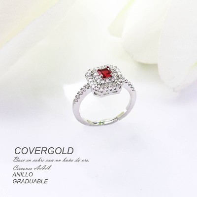 Anillo ajustable en covergold