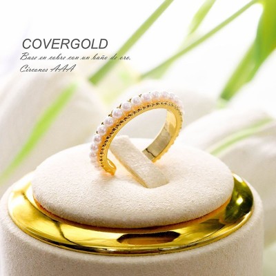 Anillo en covergold