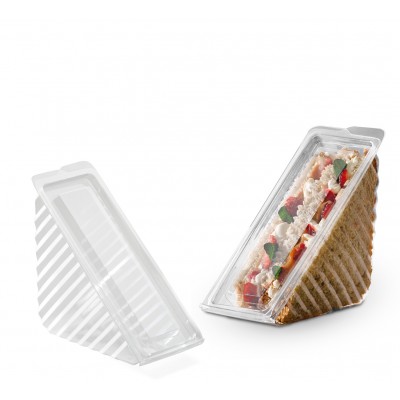 Cada triangular para sandwich paquete x 50