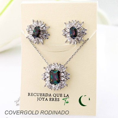 Set en covergold rodinado