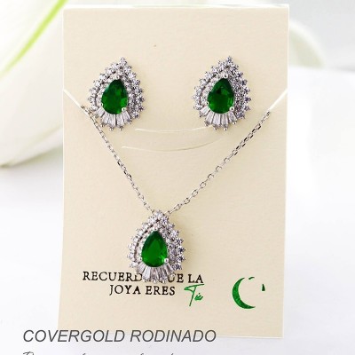 Set en covergold rodinado