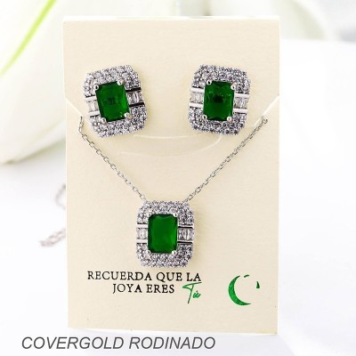 Set en covergold rodinado