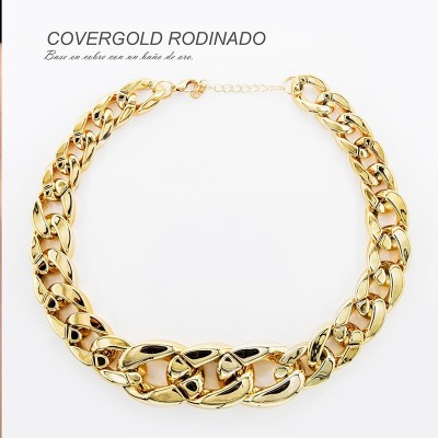 Collar en covergold rodinado
