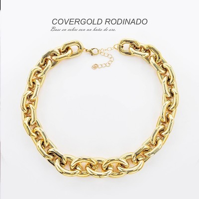 Collar en covergold rodinado