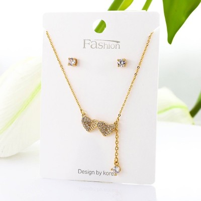 Set en covergold rodinado