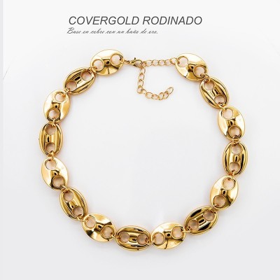 Collar en covergold rodinado