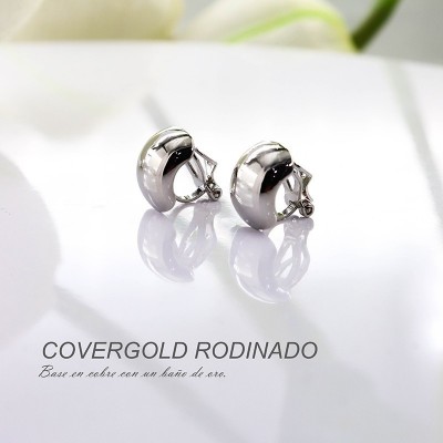 Aretes en covergold rodinado