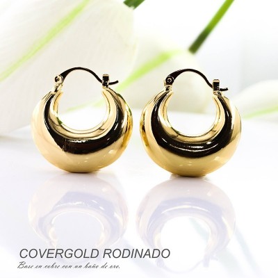 Candongas en covergold rodinado