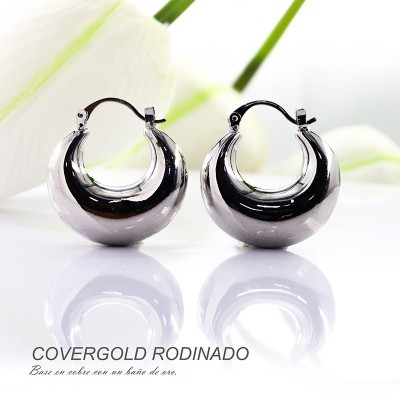 Candongas en covergold rodinado